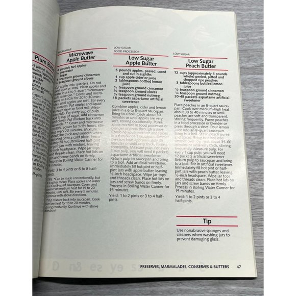 Vintage Kerr Home Canning Freezing Book 1990 Soft Cover Recipes How To Glossary - Picture 8 of 11